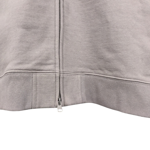 vince | Men's Full Zip Relaxed Fit Soft  Jacket | Warm Pewter | Big & Tall  XXL - Picture 10 of 14